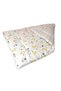 Baby Kids Quilt Standard 100X150 cm Yellow Crescent Star Gray Starry