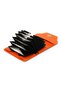 Orange Women's Accordion Style Card Holder Wallet - 3
