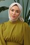 وشاح تويل بلون سادة