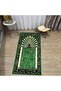 Digital Printed Washable Gift Prayer Rug Carpet, V-SECCADE-34-GREEN,