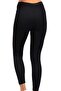 Women's Black Thermal Bottom Tights Underwear - 3