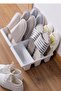 5 Pieces Roma Vertical Shoe Ramp Doorstep Slipper Organizer for Summer, Kindergarten and Prayer Room - 3