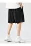 Black New Fashion Men's Black Printed Pocket Shorts - 2