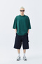 BASIC SUPER OVERSIZE T-SHIRT-NEFTİ - 3