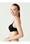 - Women's Black Eared Full Bra 66147 - 2