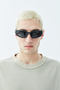 COLOR TRANSITION OVERSIZE T-SHIRT-MINK - 6