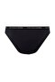 Women's Black Thick Edged Elastic Bikini Bottom - 4