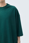 BASIC SUPER OVERSIZE T-SHIRT-NEFTİ - 6