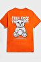 Unisex Chalenge Back Printed Design T-shirt