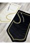Heart Prayer Rug Paired Double Prayer Rug with Rosary Bridal Groom Bundle Gift Dowry Holder - 4