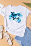 Unisex Forever Love Printed Oversize T-shirt