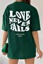 Unisex Love Never Fails Printed T-shirt