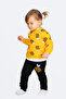 Bee Printed Unisex Baby Set - 6