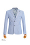 Blue Slim Fit Single Jacket - 7151-R1
