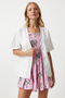 Women's White Stylish Buttoned Seasonal Knitwear Cardigan Ow00043 - 7