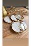 Set of 4 Epoxy Coasters with Gold Leaf - 2