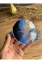 Set of 4 Epoxy Coasters with Silver Leaf - 3