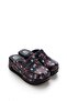 Patterned Air Sole Wedge Heel Orthopedic Hospital Nurse Women's Slippers - 2