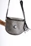 Women's Knitted Linen Fabric Waist and Shoulder Bag - 2