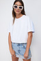 Striped Short Sleeve T-shirt - Back Window Detail - 2