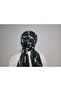 Soft Crinkle Marble Patterned Shawl - 4