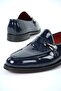 Men's Buckle Italian Style Patent Leather Shoes - 7