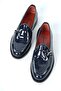 Men's Buckle Italian Style Patent Leather Shoes - 4