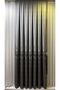Panel Background Curtain Gray Smoke (Single Wing)