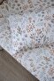 Minimal Floral Organic Single Fitted Sheet Set - Woodland Floral - 2