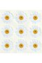 White Daisies Sticker Set 2.3 cm Spring Daisies Daisy Stickers Spring Decal Sticker Nsti0174 - 2
