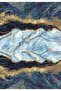 Digital Printed Non-Slip Base Washable Set of 2 Bathroom Carpet Mat Toilet Seat Set Kt-kzht-319 - 2