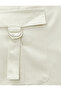 Mini Safari Skirt with Pocket Detail - 7