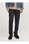 Black Tapered Fit Chino Pants - 3