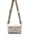 Beige - Sand Monogram Women's Crossbody Bag Sp1142 - 2