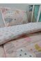 Cotton Baby/Child 70X130 Pillow Sheet Quilt Salmon Moon Cloud Pink Star (with Quilt) - 2
