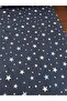 Cotton Children's Fitted Sheet 90x190 Starry Navy Blue