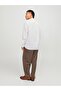 Linen Blend Hakim Collar White Men's Shirt Jjesummer Band Linen Blend 12248385 - 2