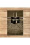 Digital Printed Washable Gift Prayer Rug Rug, V-SECCADE-48-BROWN, - 2