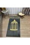 Digital Printed Washable Gift Prayer Rug Carpet, V-SECCADE-41-GRAY,