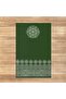 Digital Printed Washable Gift Prayer Rug Carpet, V-SECCADE-44-GREEN, - 2