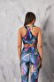 Women's Sports Bra V-Neck Rainbow - 3