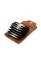 Tan Women's Accordion Model Card Holder Wallet - 2