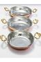 3 Pieces Thick Copper Pan Egg Thick Pan Set 16-18-20 Cm