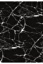 Marble Patterned Non-Slip Base Washable Set of 2 Bathroom Carpet Mat Toilet Seat Set Kt-kzht-415 - 2