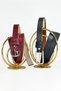 Vegan Leather 2-Piece 2 Cm Red and Black Women's Belt Shirt, Sweater, Pants and Dress Belt