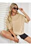 Women's Crew Neck Unprinted Oversize Plain Basic T-Shirt