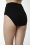 1003 Cotton Ribana Bato Women's Panties - Black - 2