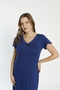 Plus Size Cotton Short Sleeve Women's Summer Single Nightgown - 2