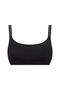 Women's Black Thin Strap Bikini Top