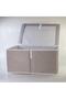 صندوق ميجا متعدد الأغراض رمادي مخطط 3 قطع 60x40x30 سم - 4